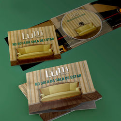 Projeto completo de cd para o cantor e compositor Lulli Chiaro