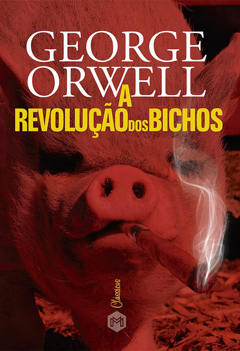 Capa e projeto editorial desenvolvido para Mancen Editorial do renomado escritor George Orwell.
