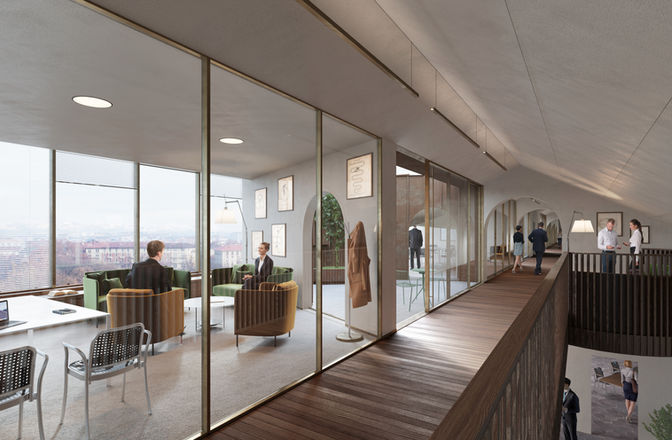 Ex cavallerizza reale, CZA Cino Zucchi architetti, Fondazione San Paolo, Torino restauro Intesa san paolo SBAR architettura