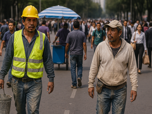 México suma 1.2 millones a su fuerza laboral, pero el 54.8% sigue en la informalidad