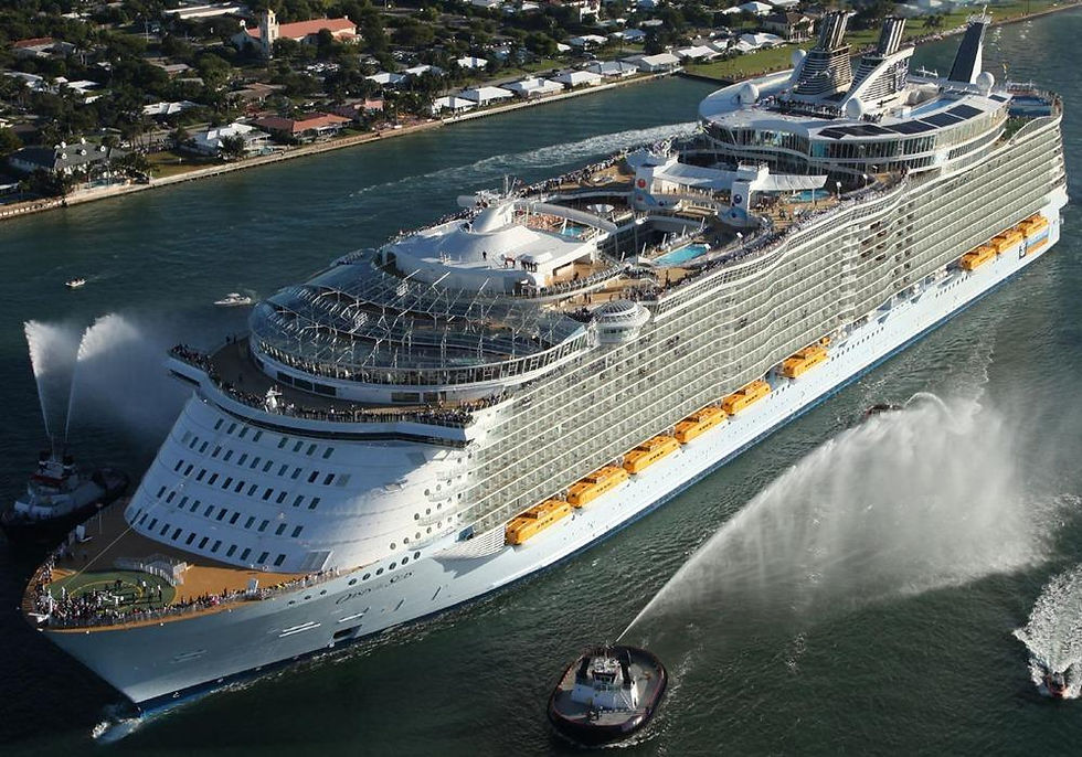 Crucero más grande del mundo, el Oasis of the Seas
