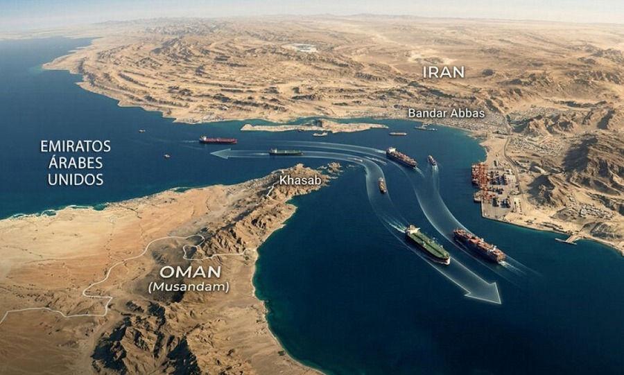Fija Irán condiciones para el tránsito por el estrecho de Ormuz: riesgo de cierre