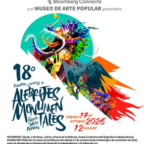 18° Desfile y Concurso de Alebrijes Monumentales del MAP 2026