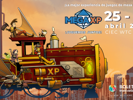 Mega XP 2026: juegos de mesa y de rol regresa al World Trade Center de la CdMx