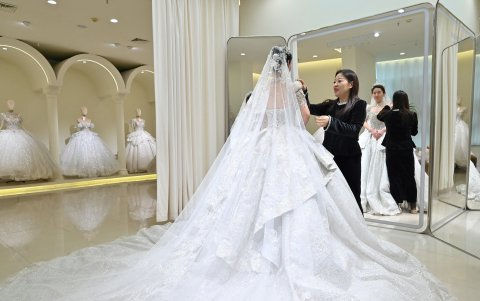 Los matrimonios en China cayeron un 7,5% interanual en el primer semestre de 2026