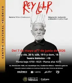 La obra “Rey Lear” regresa para explorar la fragilidad de la identidad cuando se pierde todo en el Centro Cultural Helénico