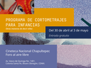 IMCINE y la Cineteca Nacional celebran a las infancias con programa de cortometrajes