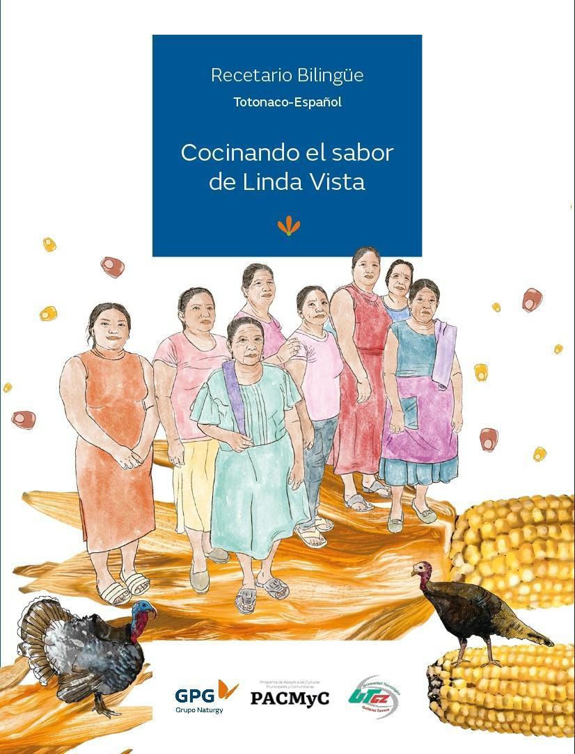 Adamaris Bautista promueve la lengua totonaca, a través de un recetario bilingüe