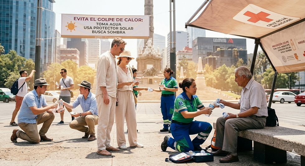 Salud llama a tomar precauciones para prevenir golpe de calor por altas temperaturas