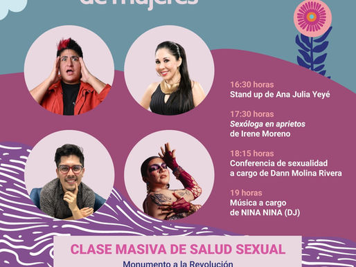 Participa en la Clase Masiva de Salud Sexual