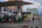 Gasolinería en Cuba