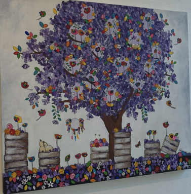 Inauguran exposición "Desde mi Jardín Interior": arte, resistencia y transformación femenina, en el corazón de la ciudad