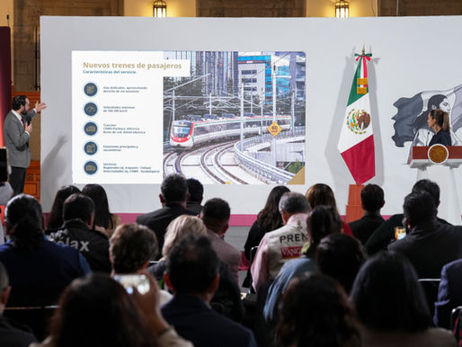 Avanza construcción de trenes México-Pachuca y México-Querétaro; generarán 260 mil empleos este año