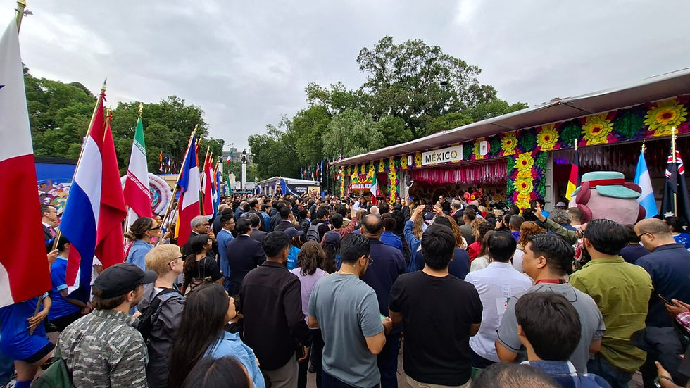 Secretaría de Turismo y Medio Ambiente inauguran la Aldea Global en Chapultepec
