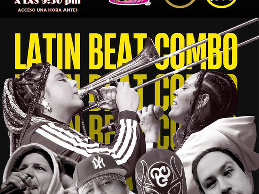 Latin Beat Combo reúne a México y Colombia en una noche de Hip Hop, Salsa y fusión latina