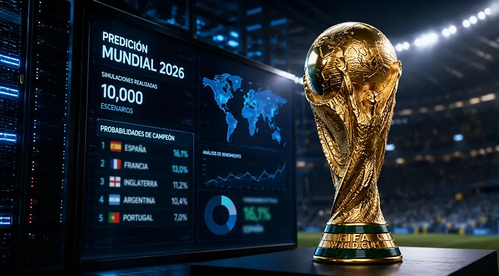Este es el favorito de una supercomputadora para ganar el Mundial: hoy, España-Francia