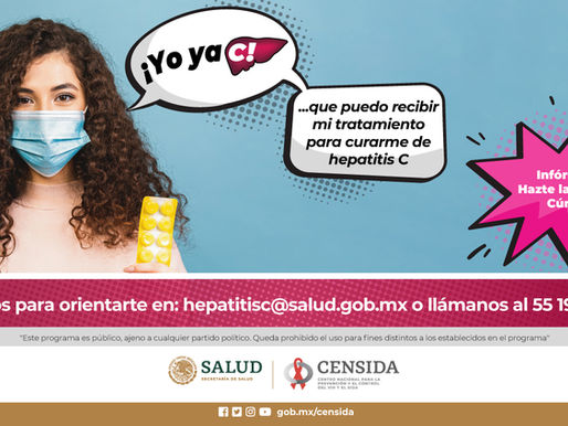 Lograr eliminar el virus de la hepatitis C es las meta del Centro Nacional para la Prevención y Control del VIH/SIDA y Hepatitis