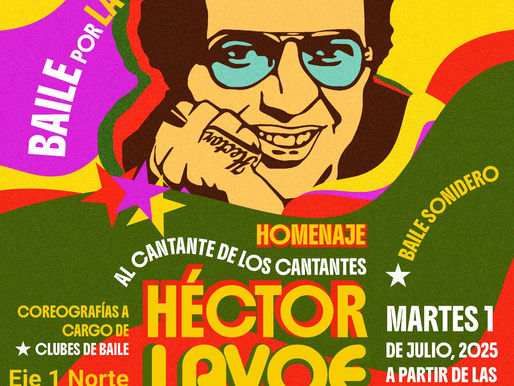Se viene homenaje al “Cantante de Cantantes”, Héctor Lavoe, con una fiesta sonidera