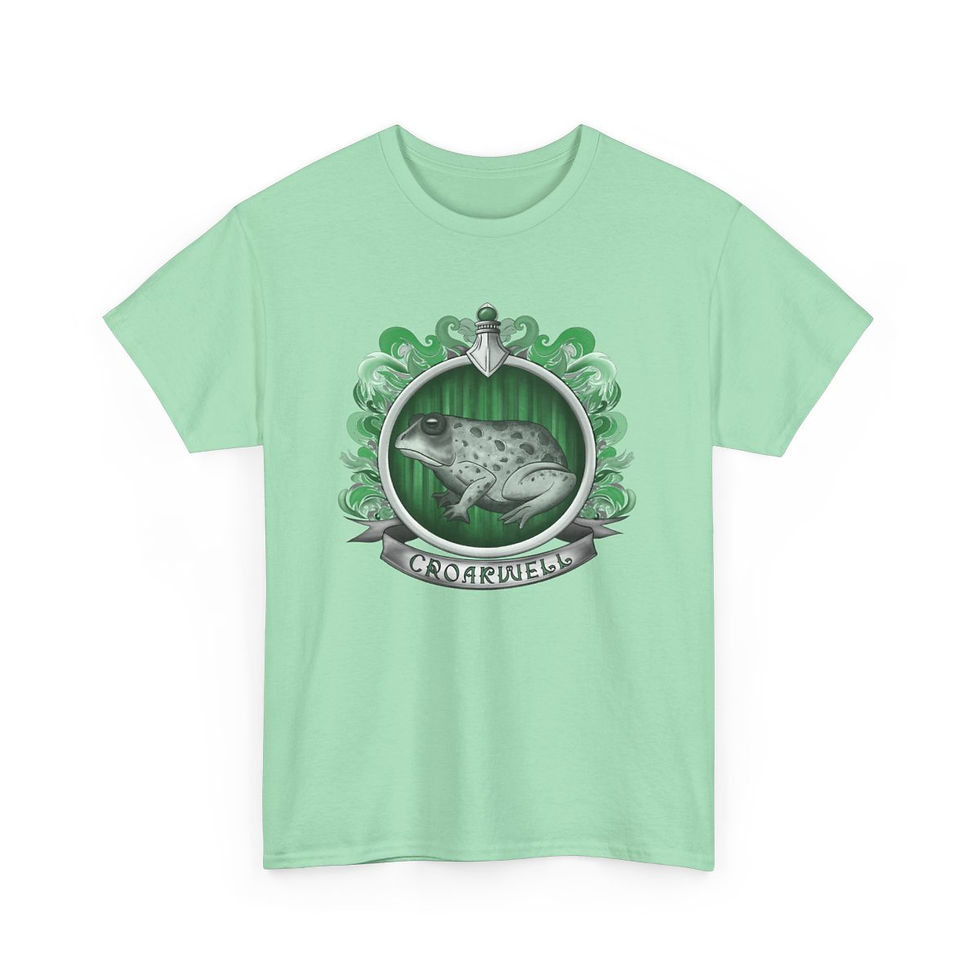 Thumbnail: Croakwell Cotton T-Shirt