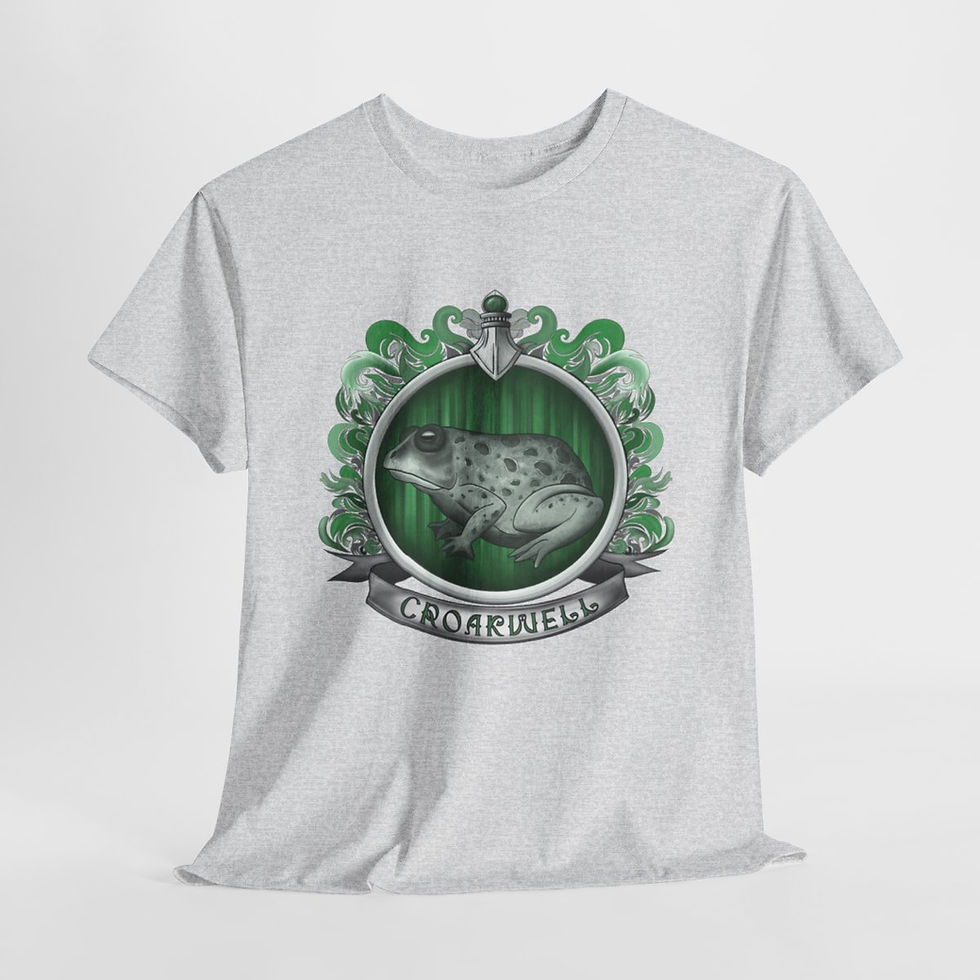Thumbnail: Croakwell Cotton T-Shirt