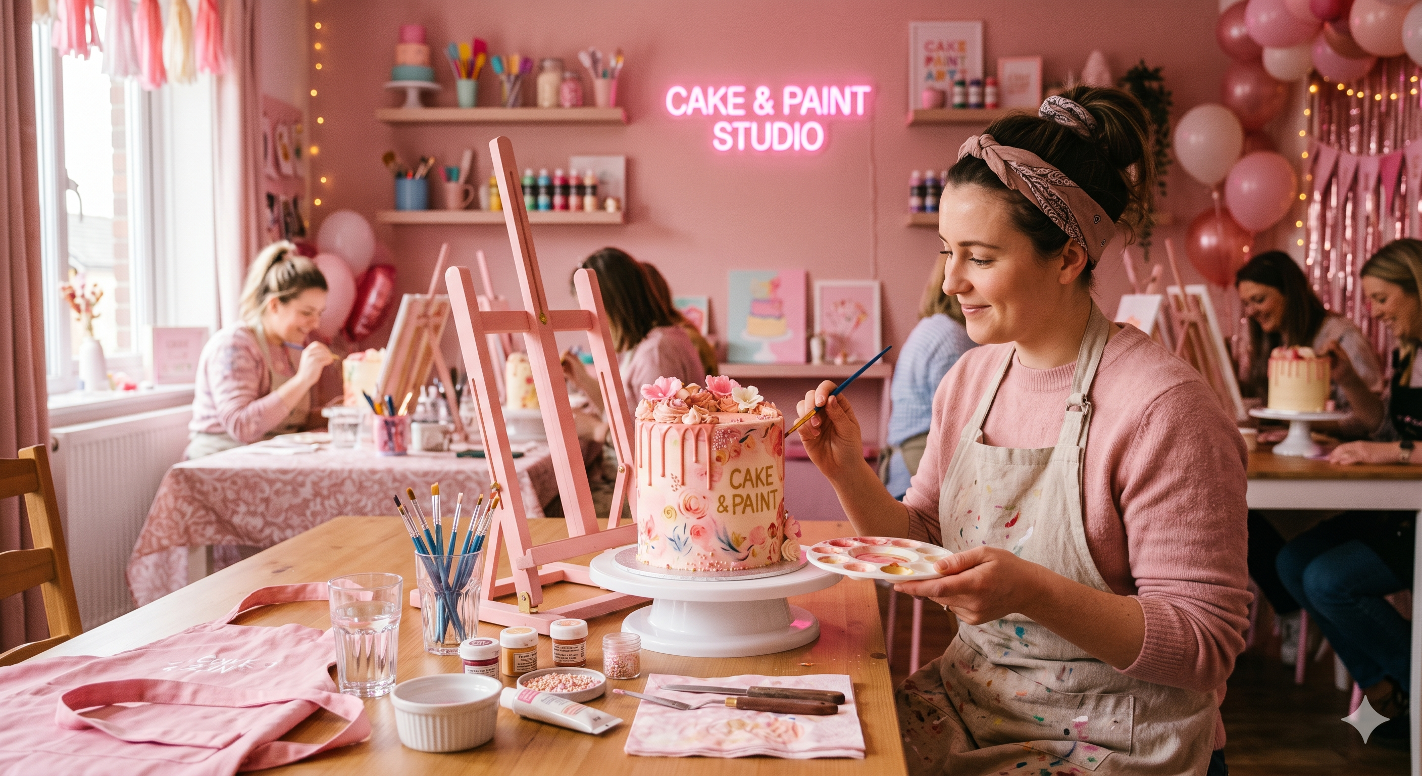 1 Place Atelier CakePaint - Mercredi 17/06 - 14h à 16h30