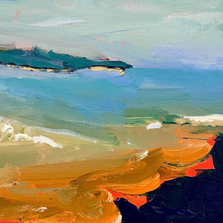 176-richard-trumbull-rememebering-the-beach-at-torrey-pines-18-acrylic-on-canvas-9-x-12-in