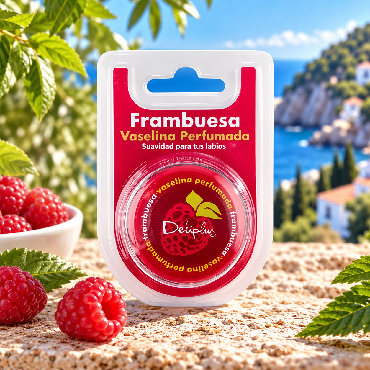 MALINOWA WAZELINA do ust 🍓 15g