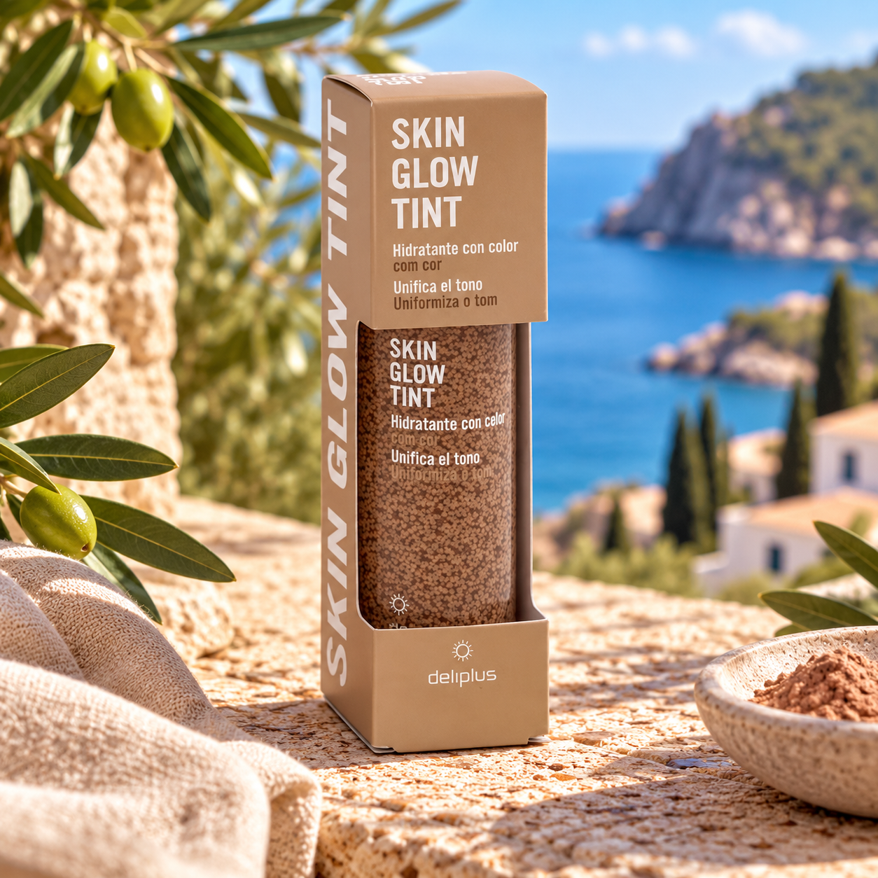 Krem BB dopasowujący się do koloru skóry Deliplus Skin Glow Tint