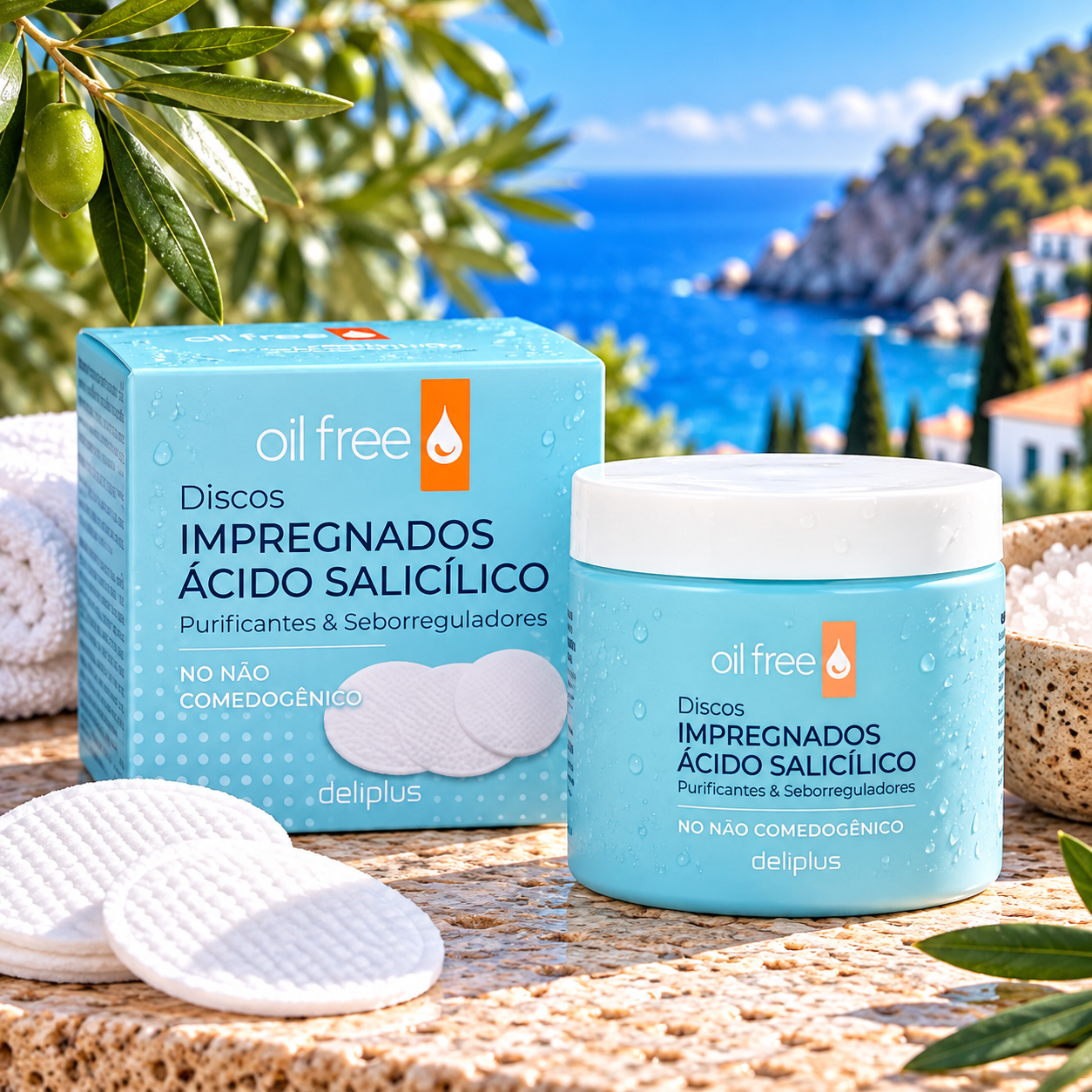 OIL FREE Płatki Oczyszczające z Kwasem Salicylowym 50szt.