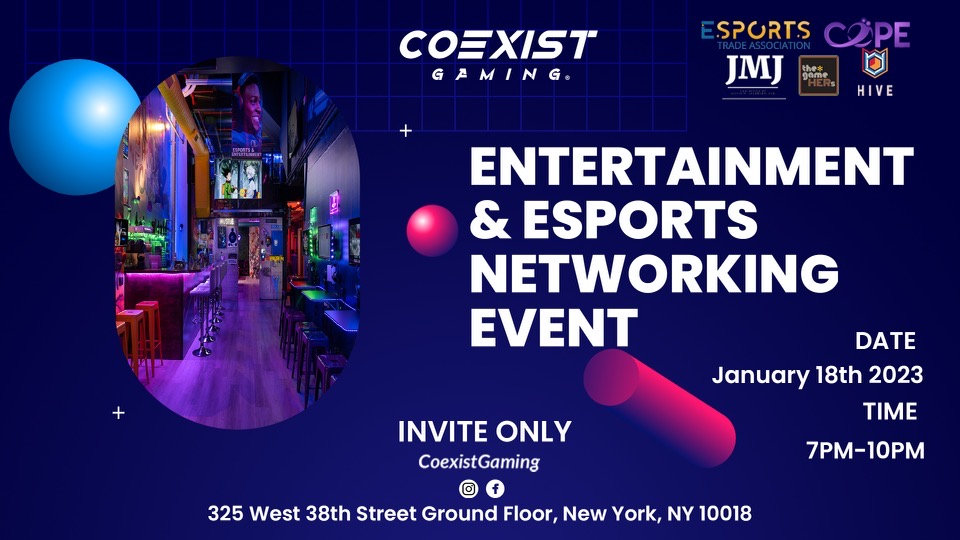 Entertainment and Esports Mixer Coexist Gaming