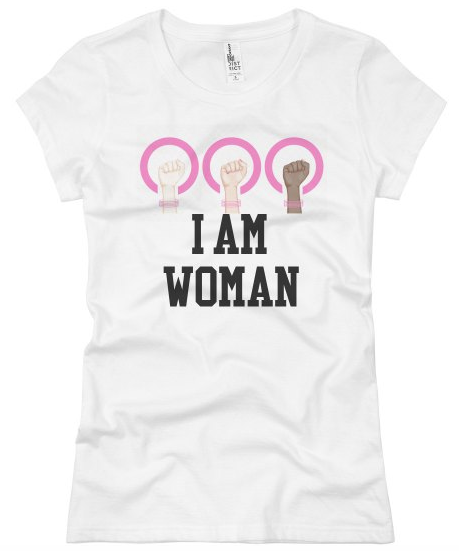 Thumbnail: I AM WOMAN t-shirt