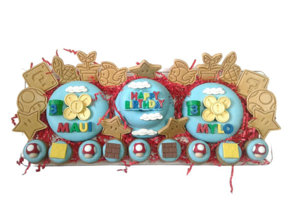 Thumbnail: Luxe Custom Theme Donut Birthday Boards-Grain Free