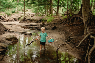 Fun at the Creek - J.Selby Photography | Holland MI Photographer