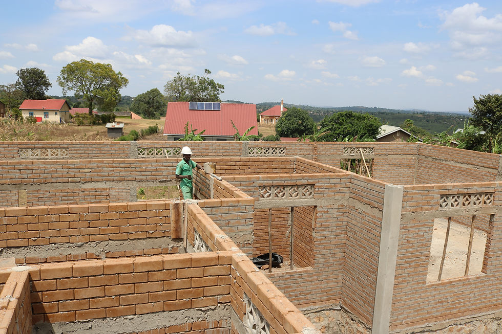 ISSBs for maternity ward construction