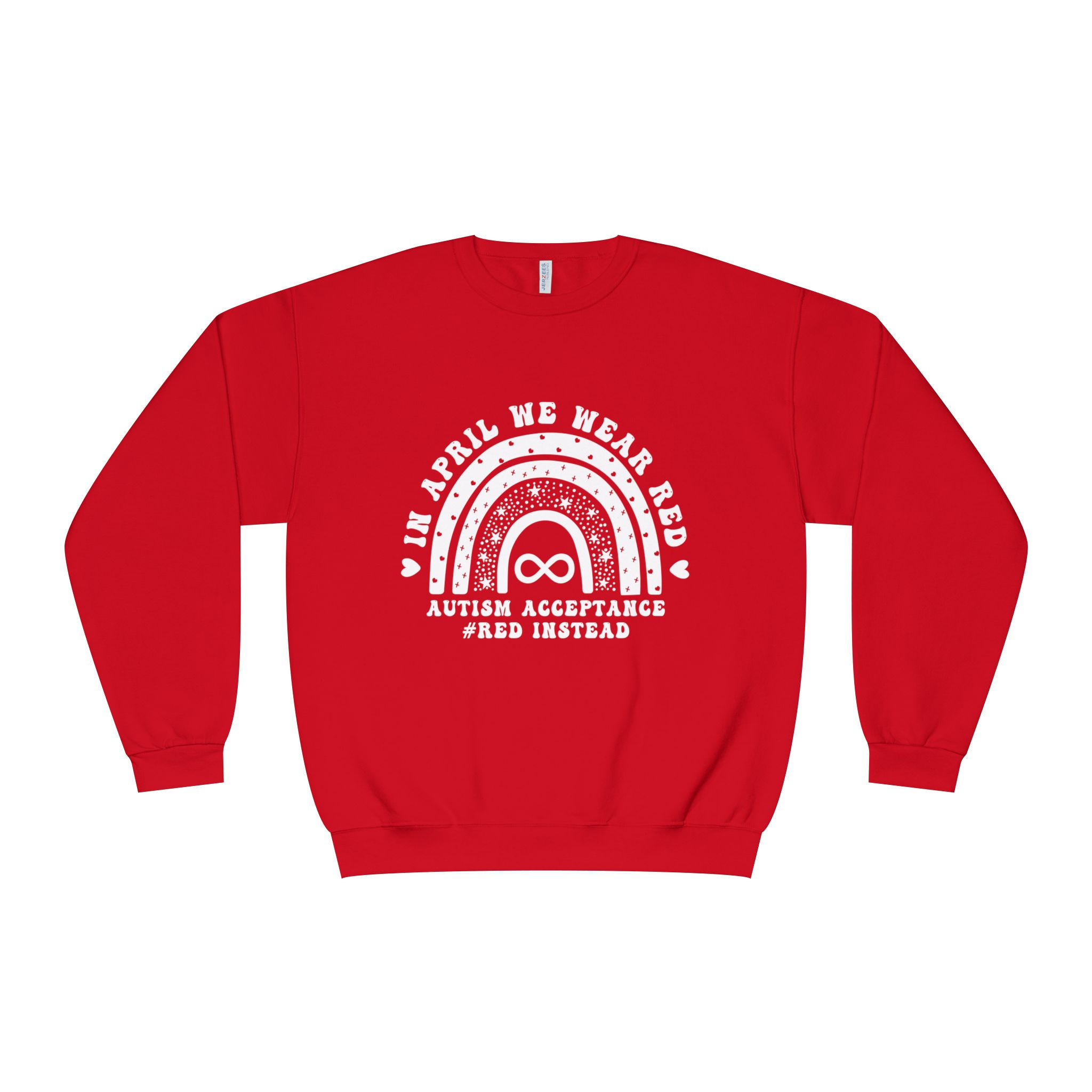 In April We Wear Red-Unisex Sweatshirt