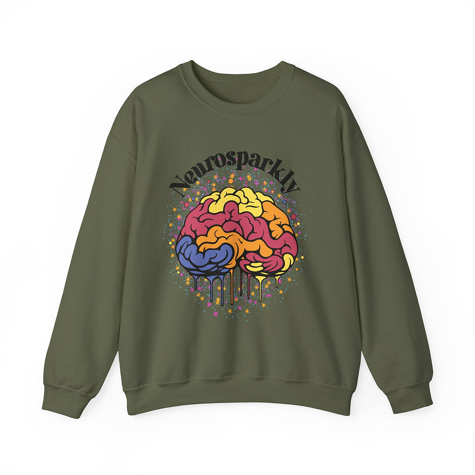 Neurosparkly Crewneck Sweatshirt