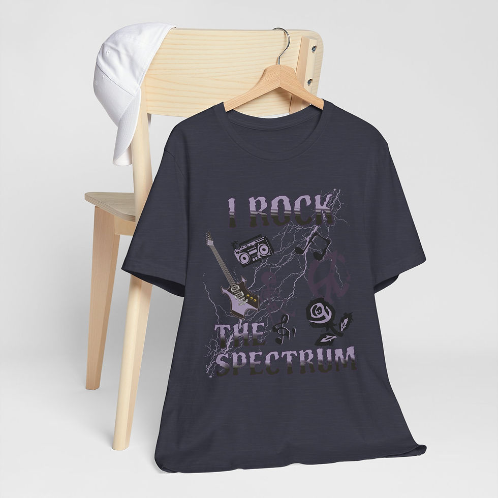 Thumbnail: "I Rock the Spectrum"- Unisex Jersey Short Sleeve Tee