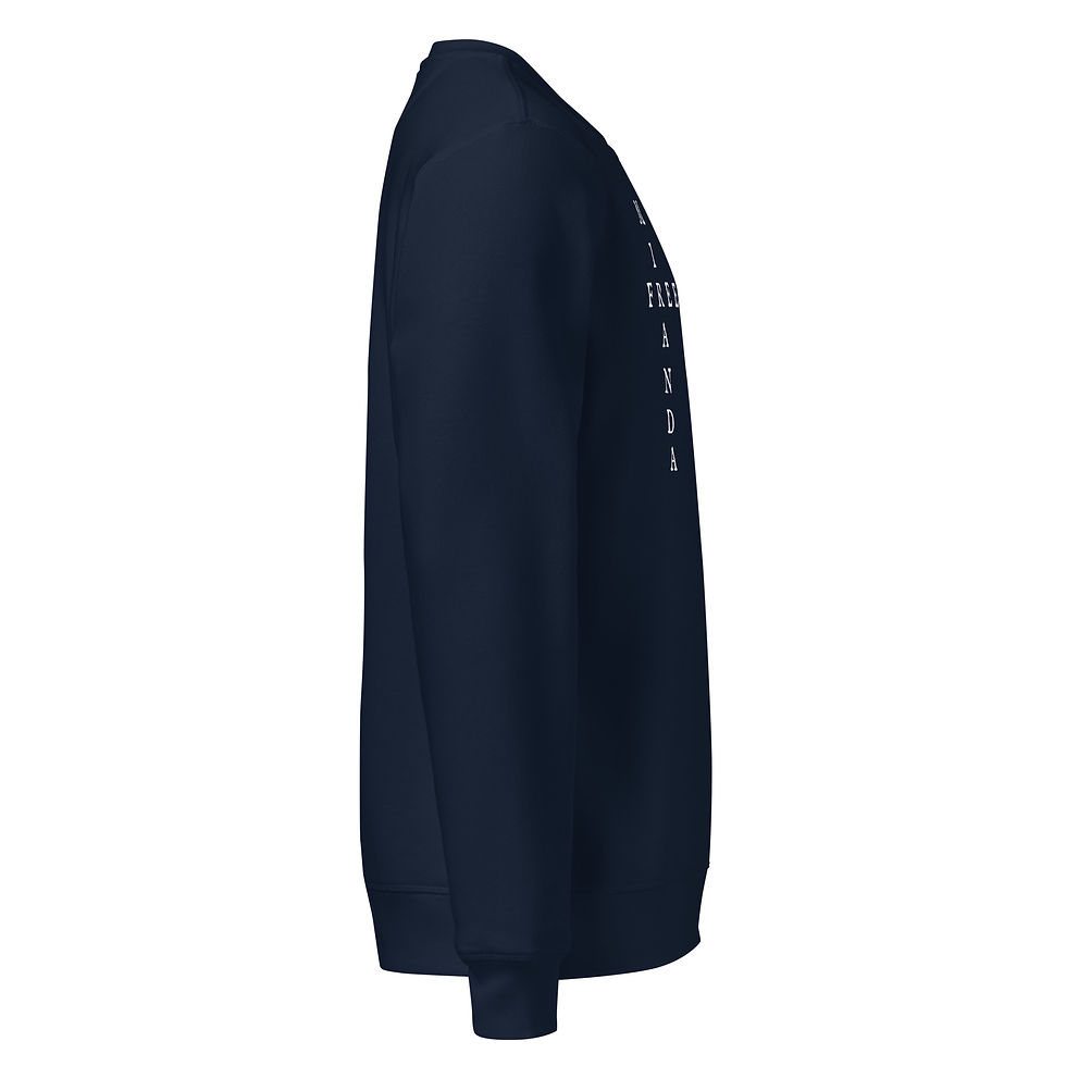 Thumbnail: Miranda Free "cross shape" mid-weight sweatshirt