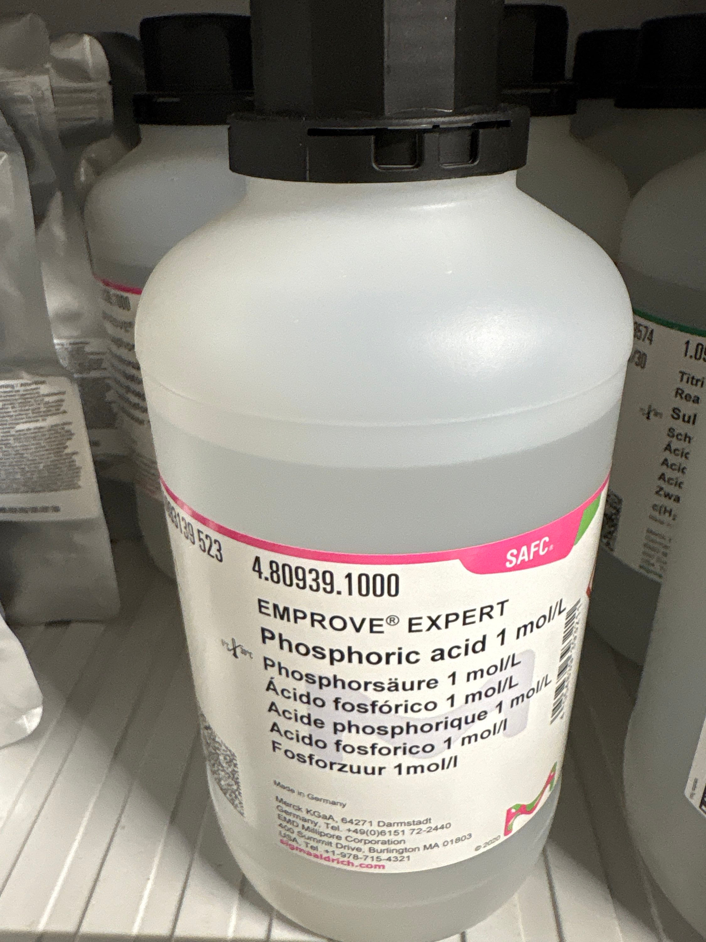 Phosphoric acid 1 mol/l