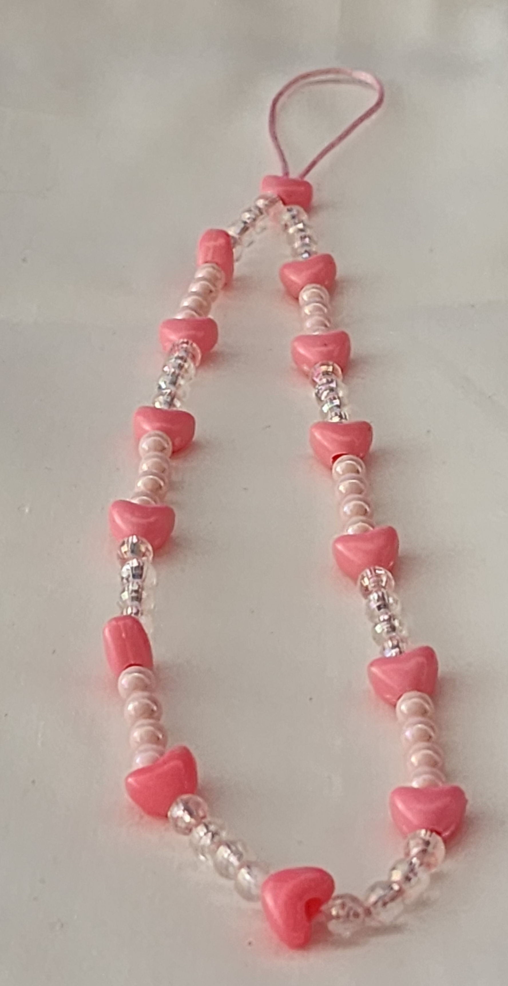 pink heart charm