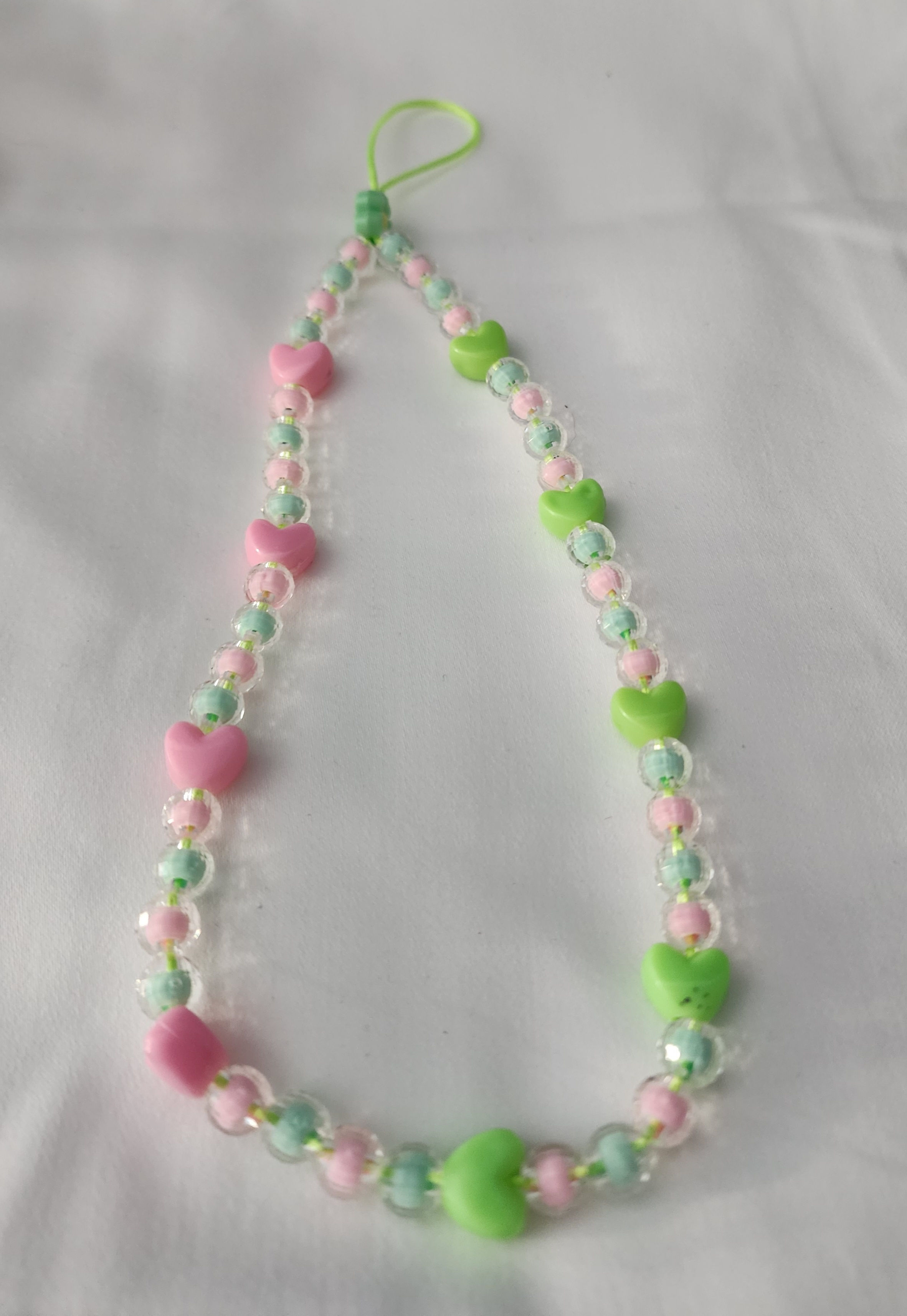 muilt colored phone charm