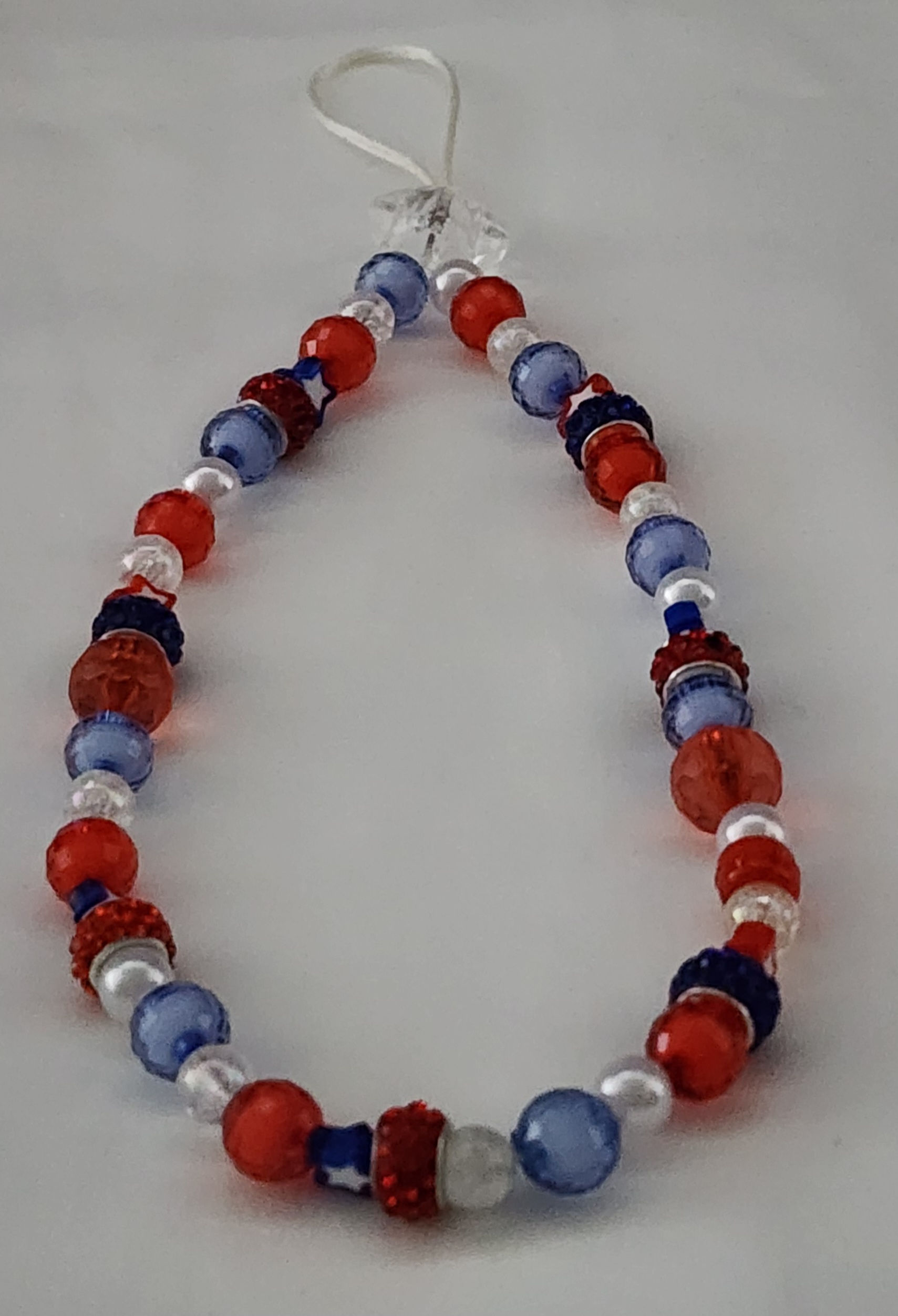 muilt colored phone charm
