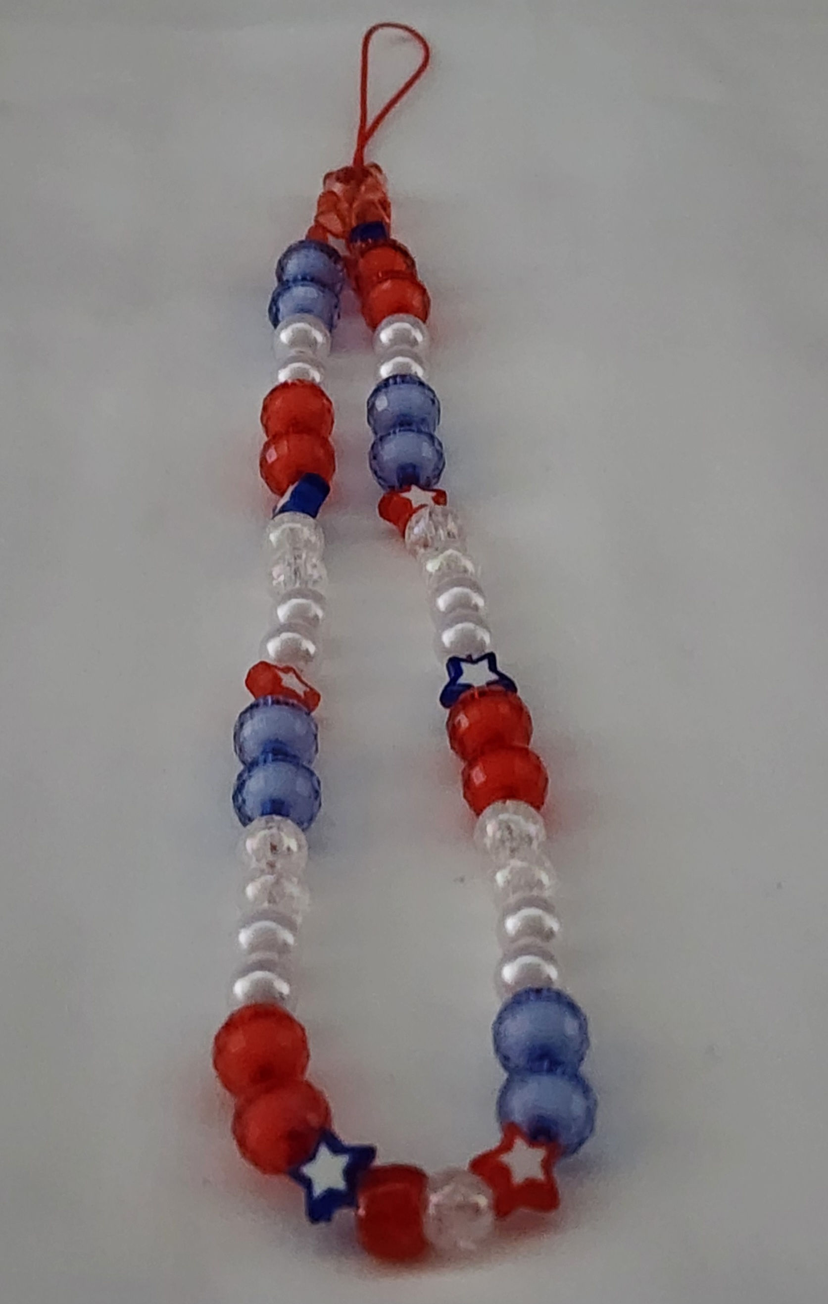 muilt colored phone charm