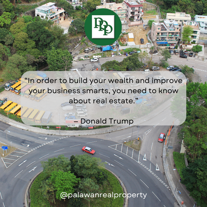 “In order to build your wealth and improve your business smarts, you need to know about real estate.” — Donald Trump