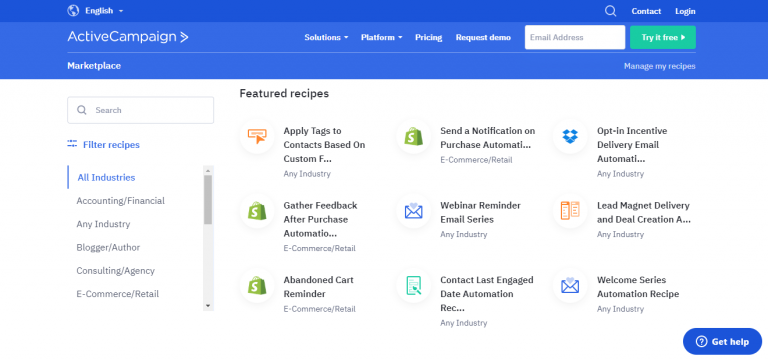 Email Marketing - Active Campaign