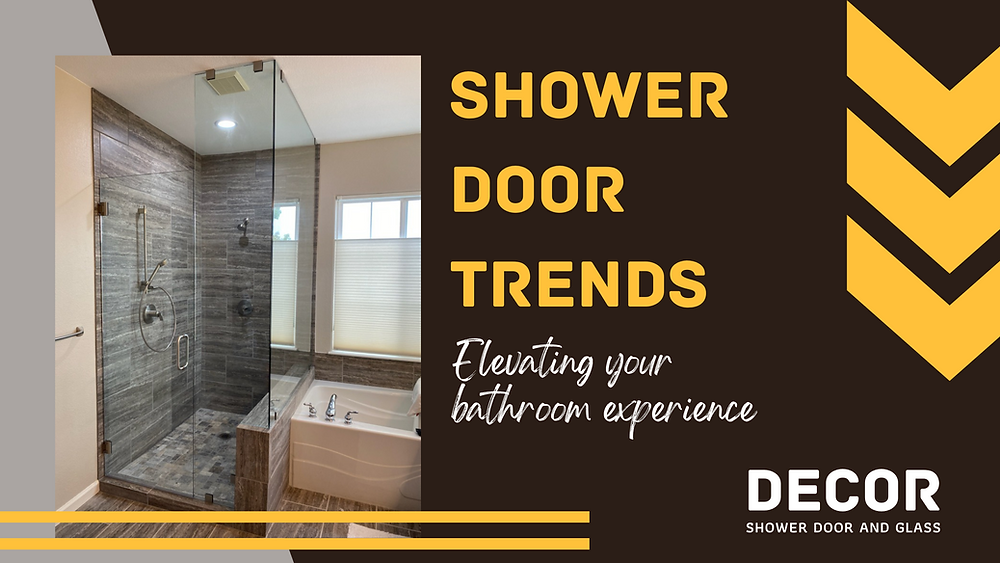 Shower Door Trends Elevating Your Bathroom Experience