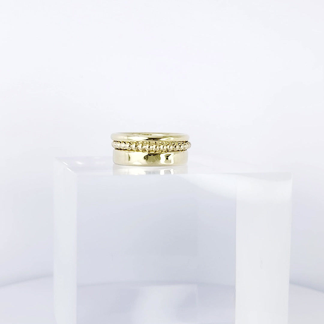 Gold Stacking Rings