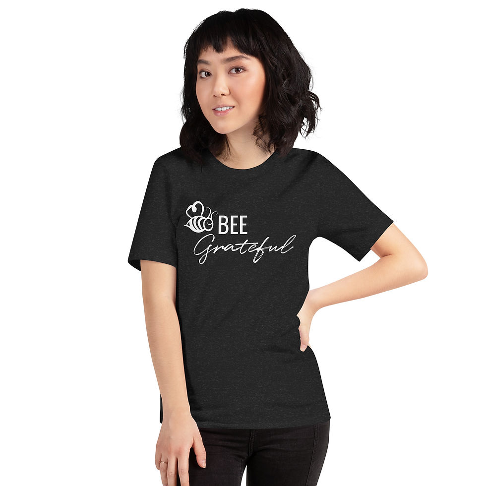 Thumbnail: Unisex t-shirt - Bee Grateful