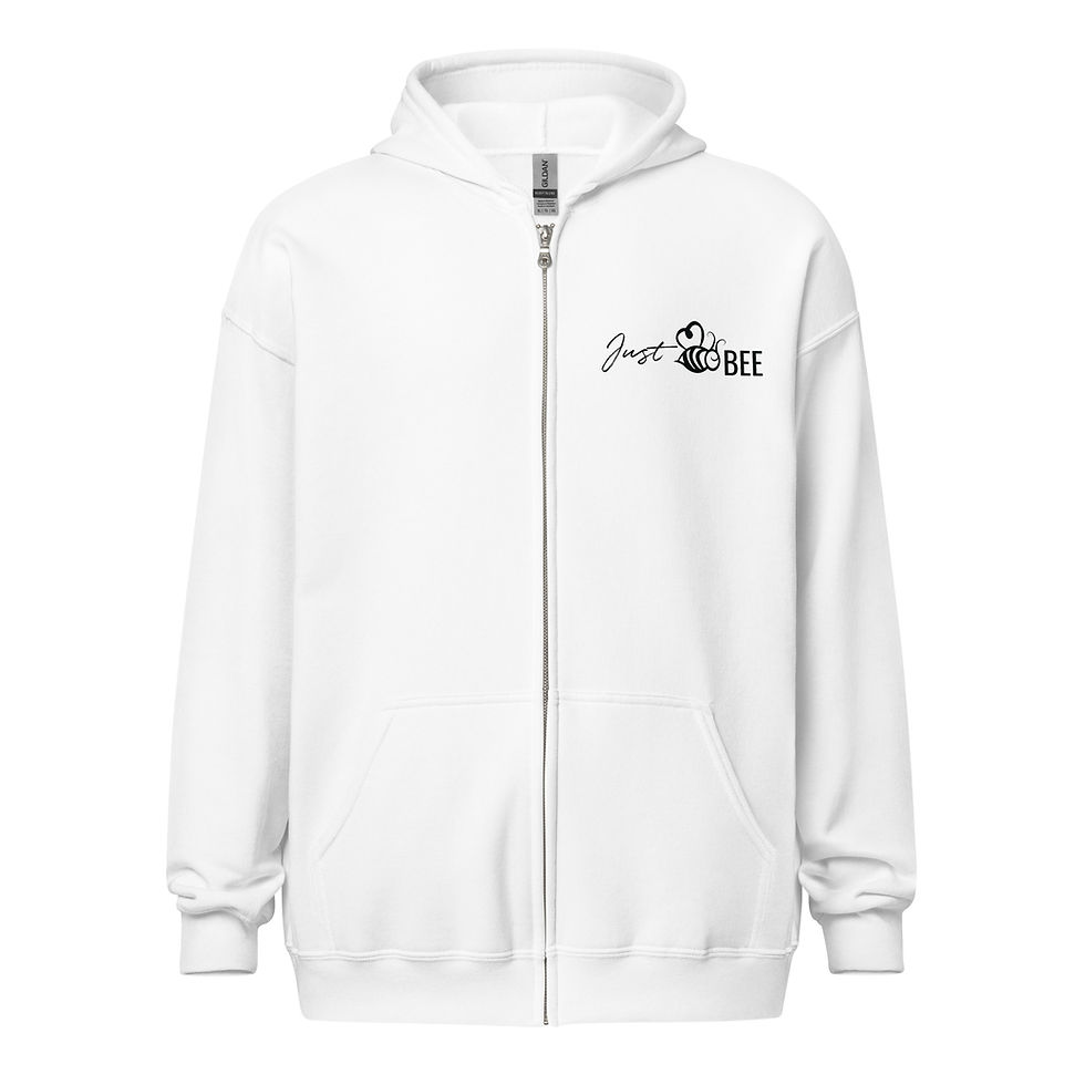 Thumbnail: Unisex heavy blend zip hoodie - Just Bee