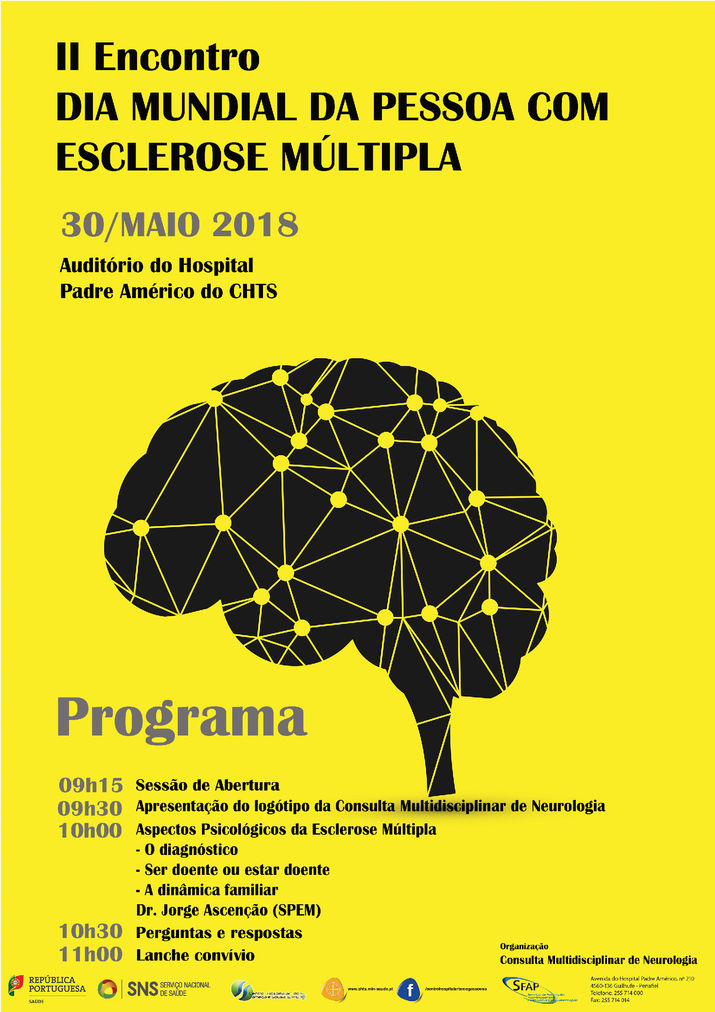CHTS realiza encontro para assinalar Dia Mundial da Pessoa com Esclerose Múltipla
